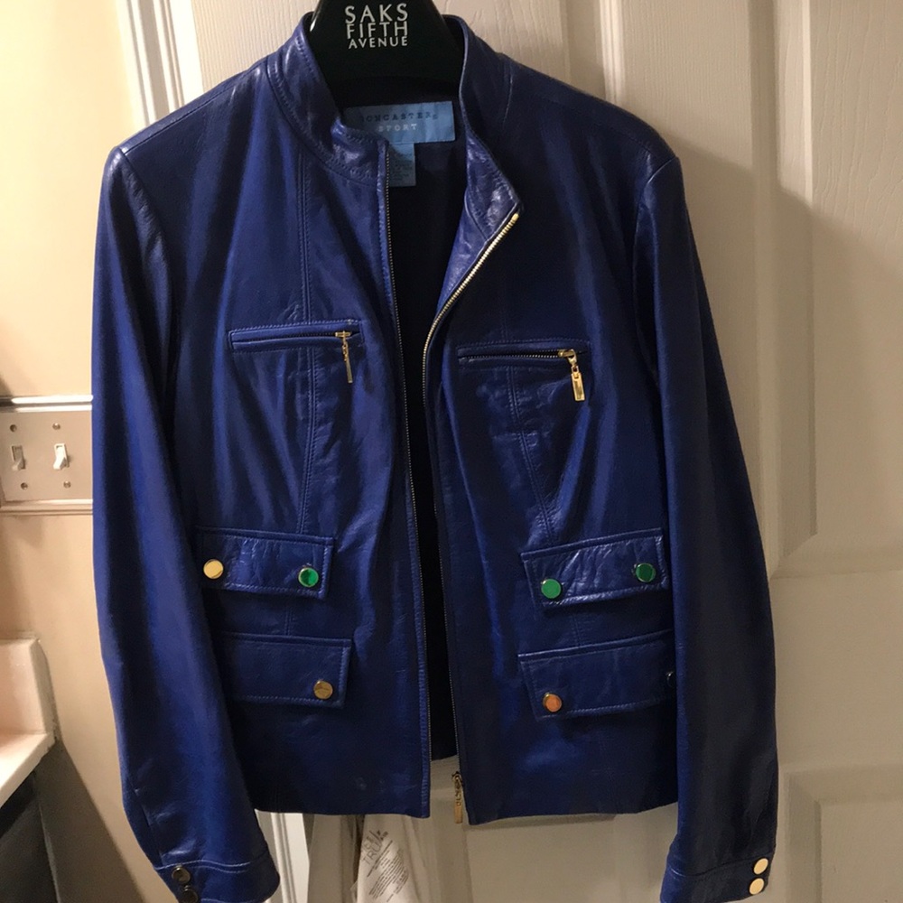 Leather jacket